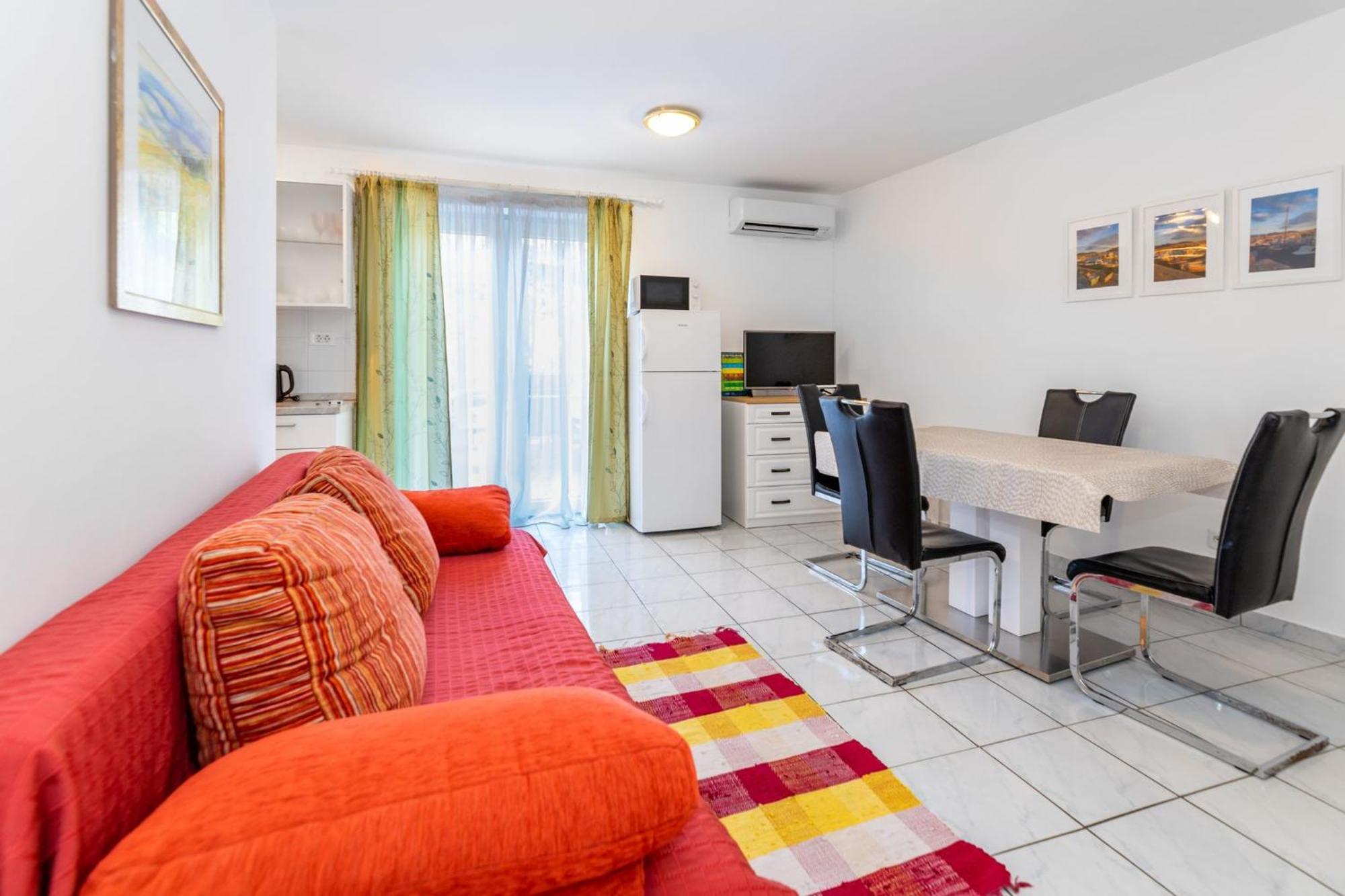 Apartments Oleander Kricin Baška Eksteriør bilde